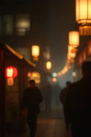 《玻璃温室》竖版封面，雾气中的玻璃屋顶与绿植
